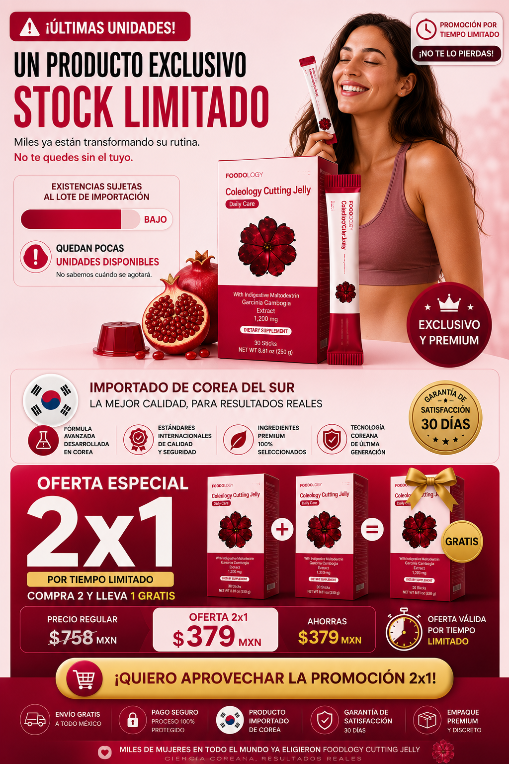 2x1 EN FOODLOGY CUTTING JELLY | ENVÍO GRATIS A TODO MÉXICO 🇲🇽
