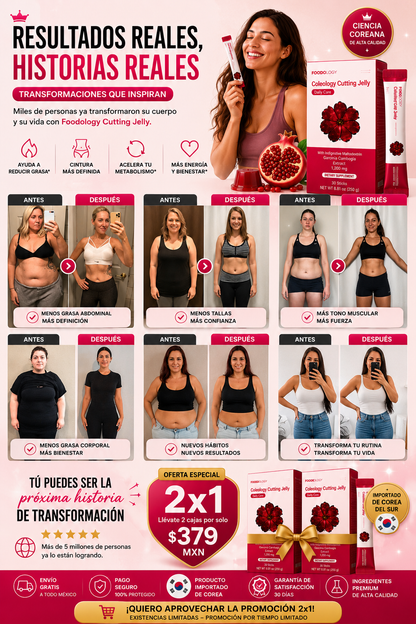 2x1 EN FOODLOGY CUTTING JELLY | ENVÍO GRATIS A TODO MÉXICO 🇲🇽